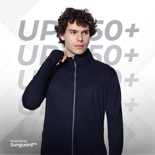 Men's Ultra-Lightweight UV Protection Jacket | UPF 50+ Sun Defense & Breathable Travel-Ready Design