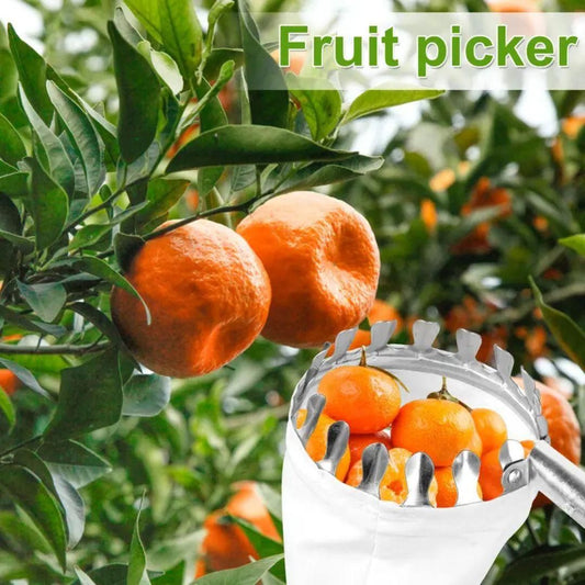 1 Set Fruit Picker Fruit Picking Tool With Storage Bag